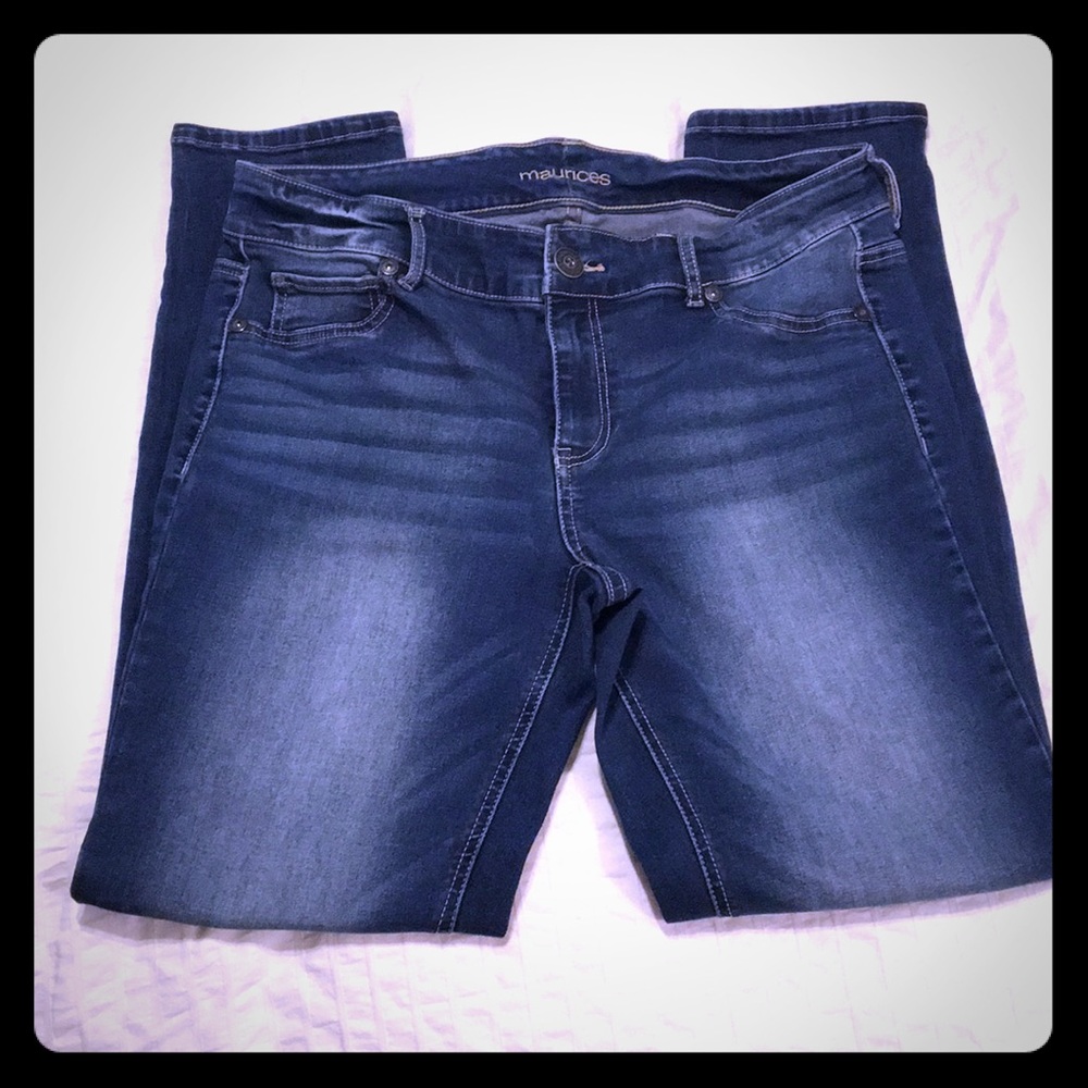 Maurices Medium wash jeggings